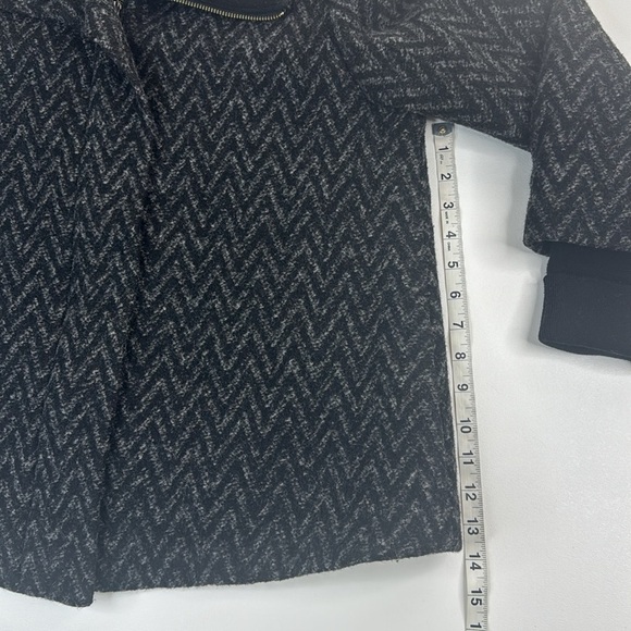 Prana Lily Wool Blend Houndstooth Lined Jacket Womens Small - Picture 8 of 12